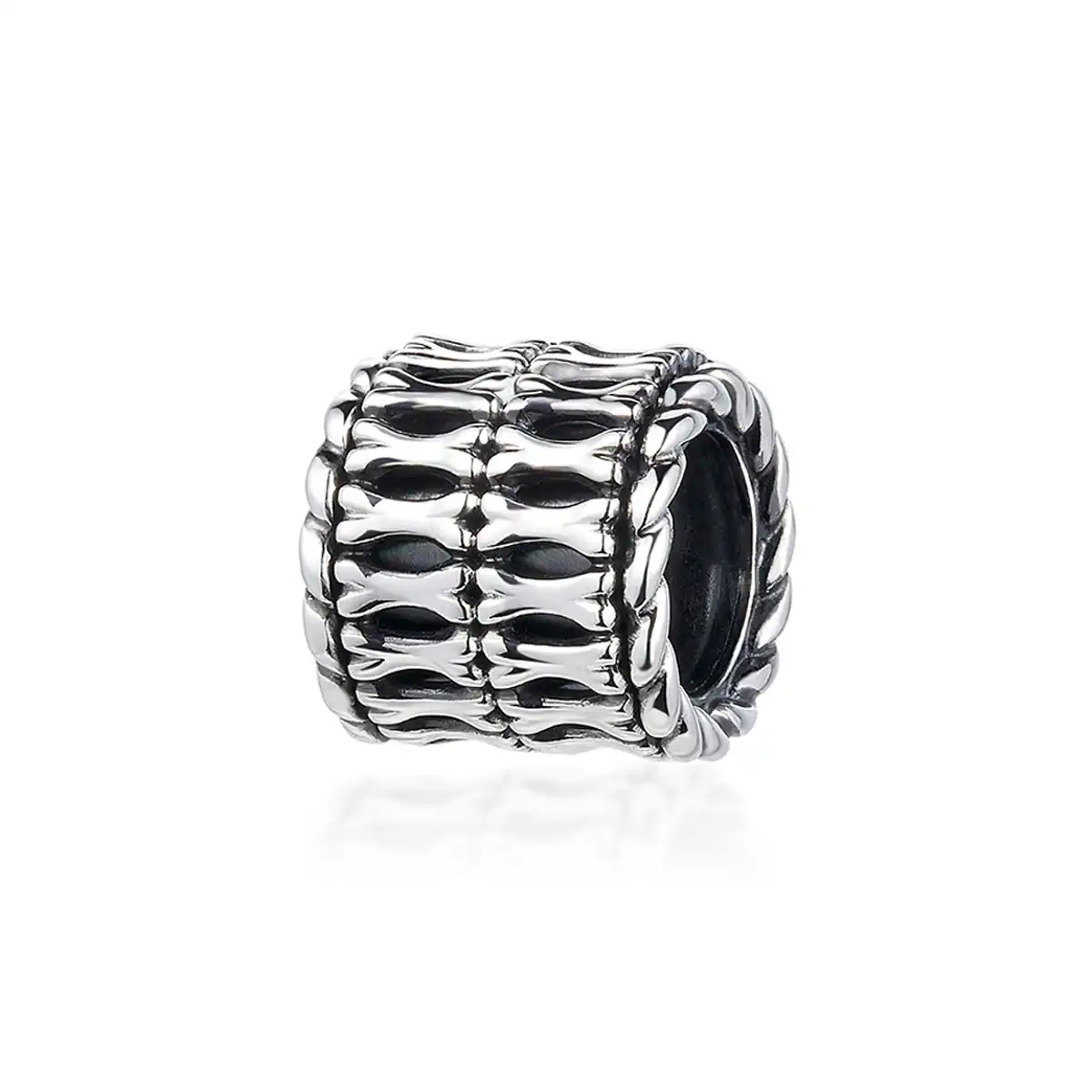 六福珠寶鉑金串飾 - "鐵骨"950鉑金串飾(男裝)