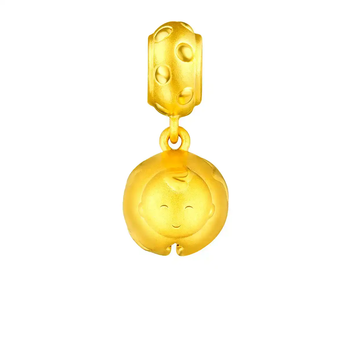 六福珠寶黃金串飾 - "嘉嘉鈴鐺"999足金串飾