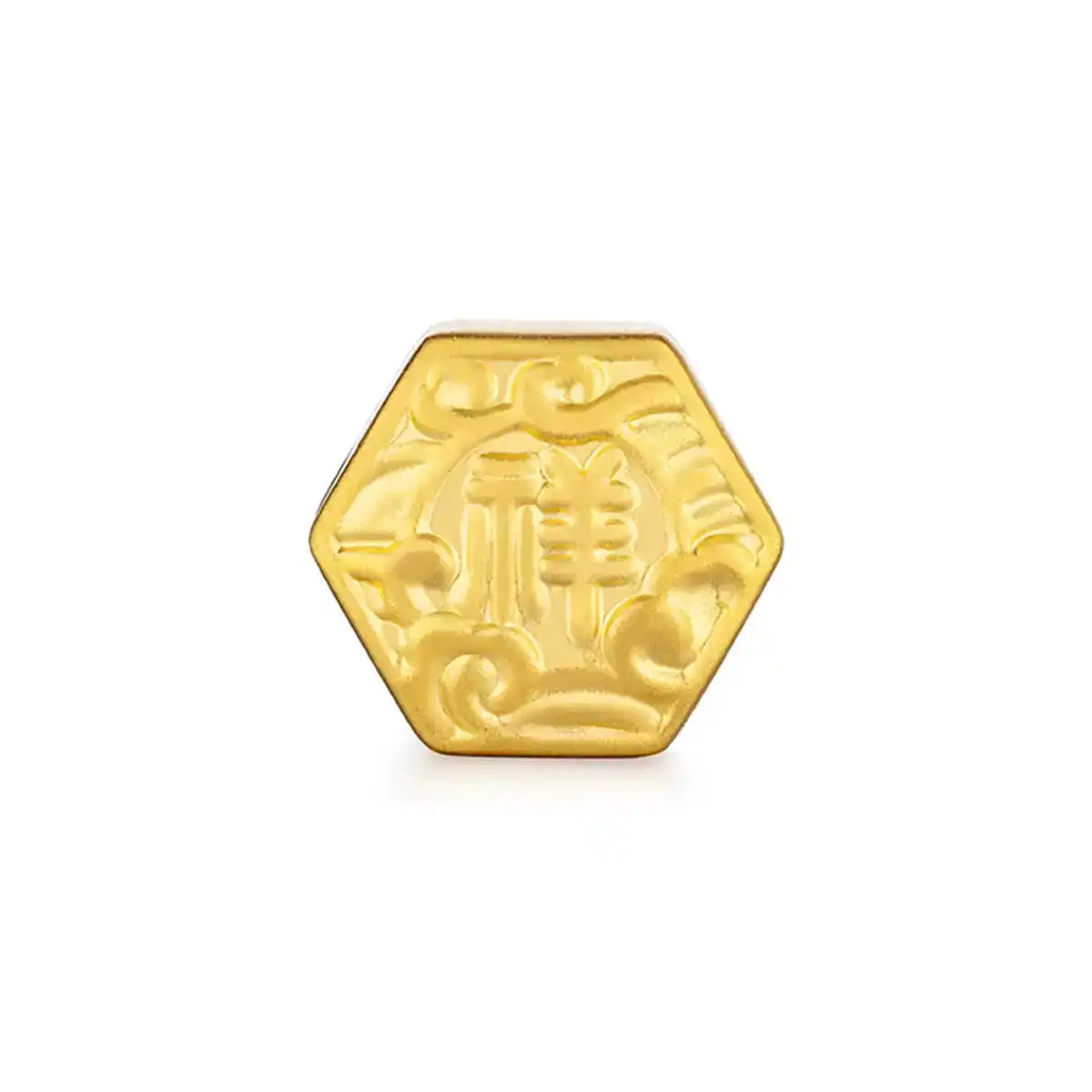 $t('六福珠寶')黃金串飾 - "祥"字999足金串飾