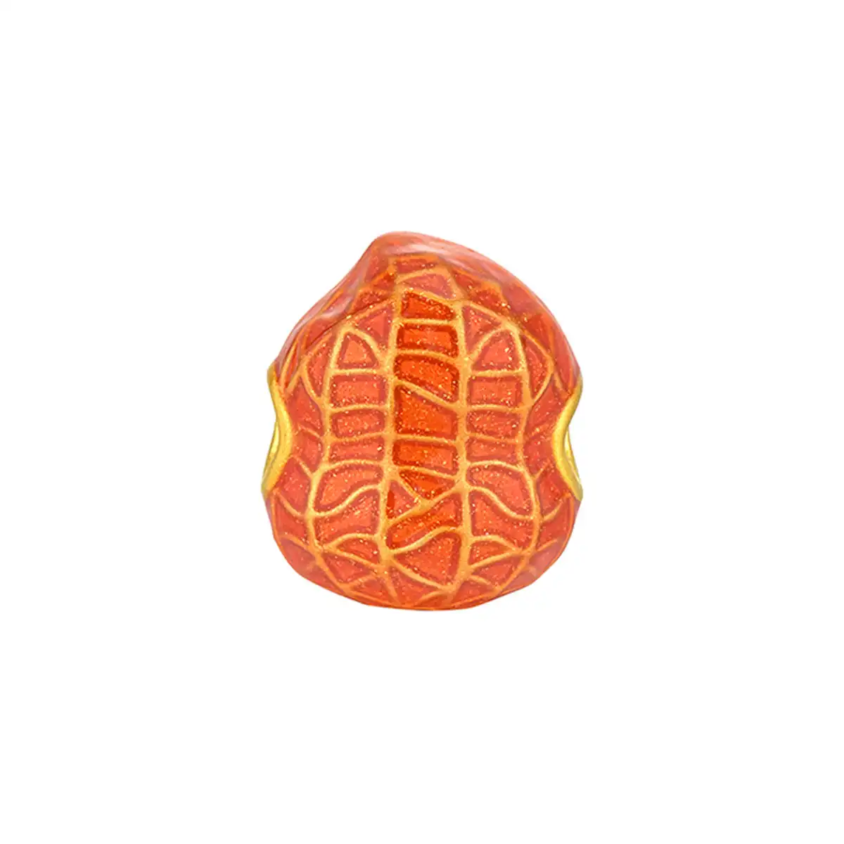 六福珠宝黄金串饰 - 好事「花生」999足金串饰连手绳(趣味Max版)