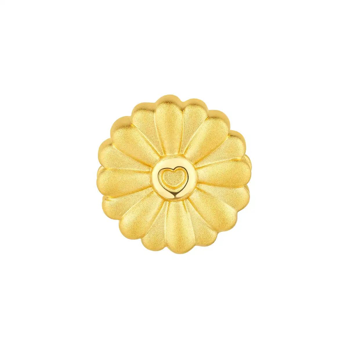 六福珠寶黃金串飾 - 十二生肖“靈猴花”999足金串飾連手繩 (微硬金工藝)