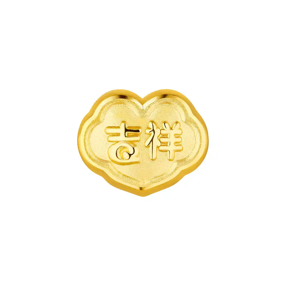 六福珠寶黃金串飾 - 十二生肖"吉祥虎"如意造型999足金串飾連手繩(微硬金工藝)