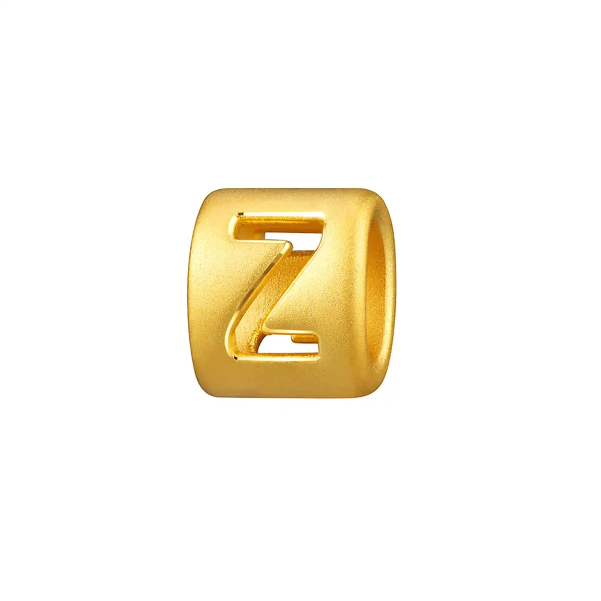 六福珠寶黃金串飾 - “Z”英文字母999足金串飾