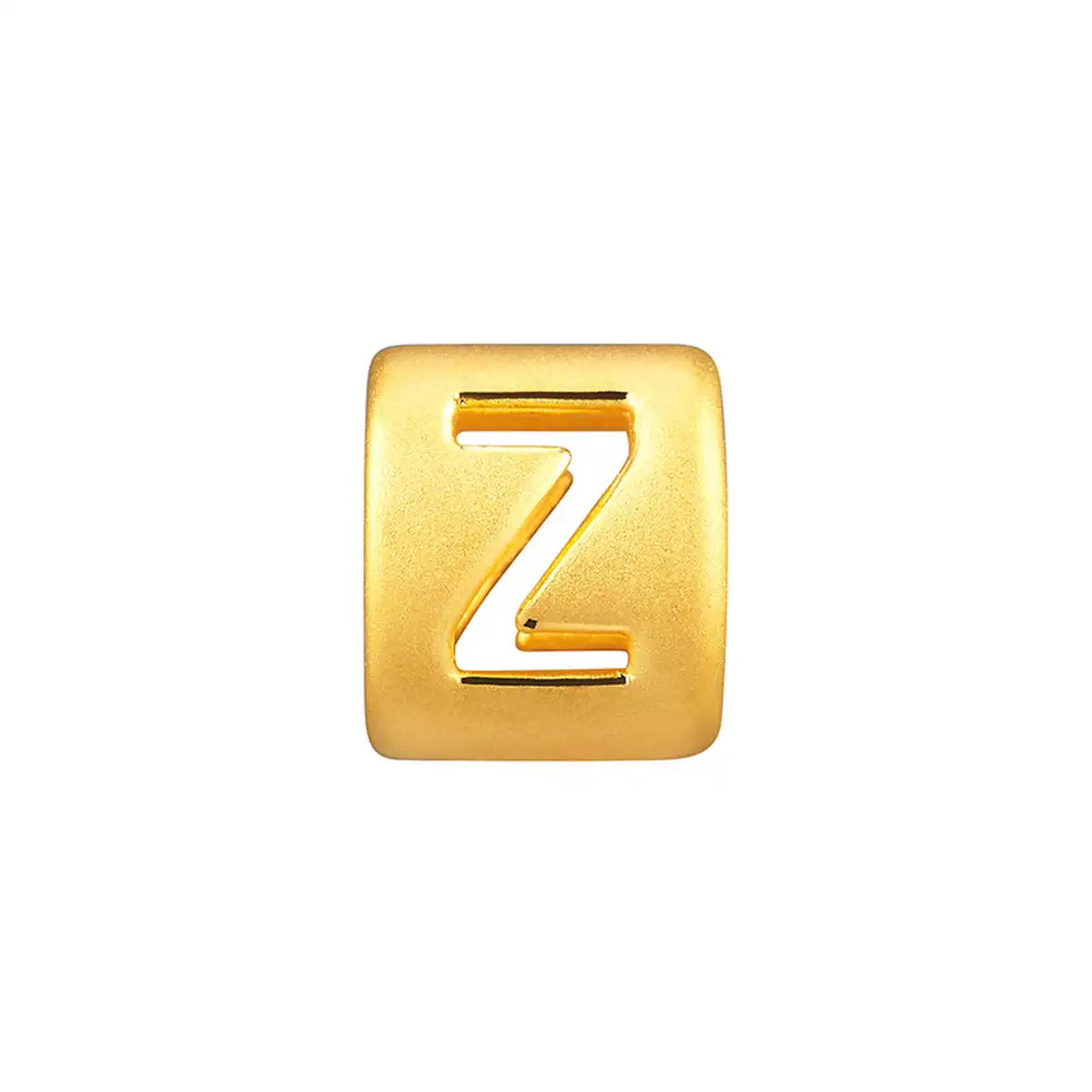 六福珠寶黃金串飾 - “Z”英文字母999足金串飾