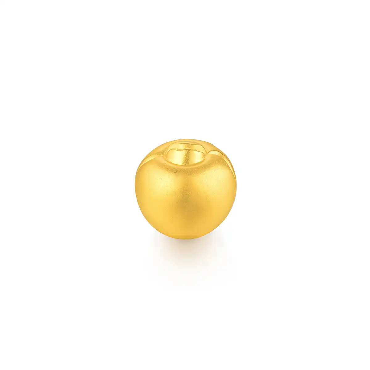 六福珠宝黄金摆件 - "早生贵子"999足金工艺品套装
