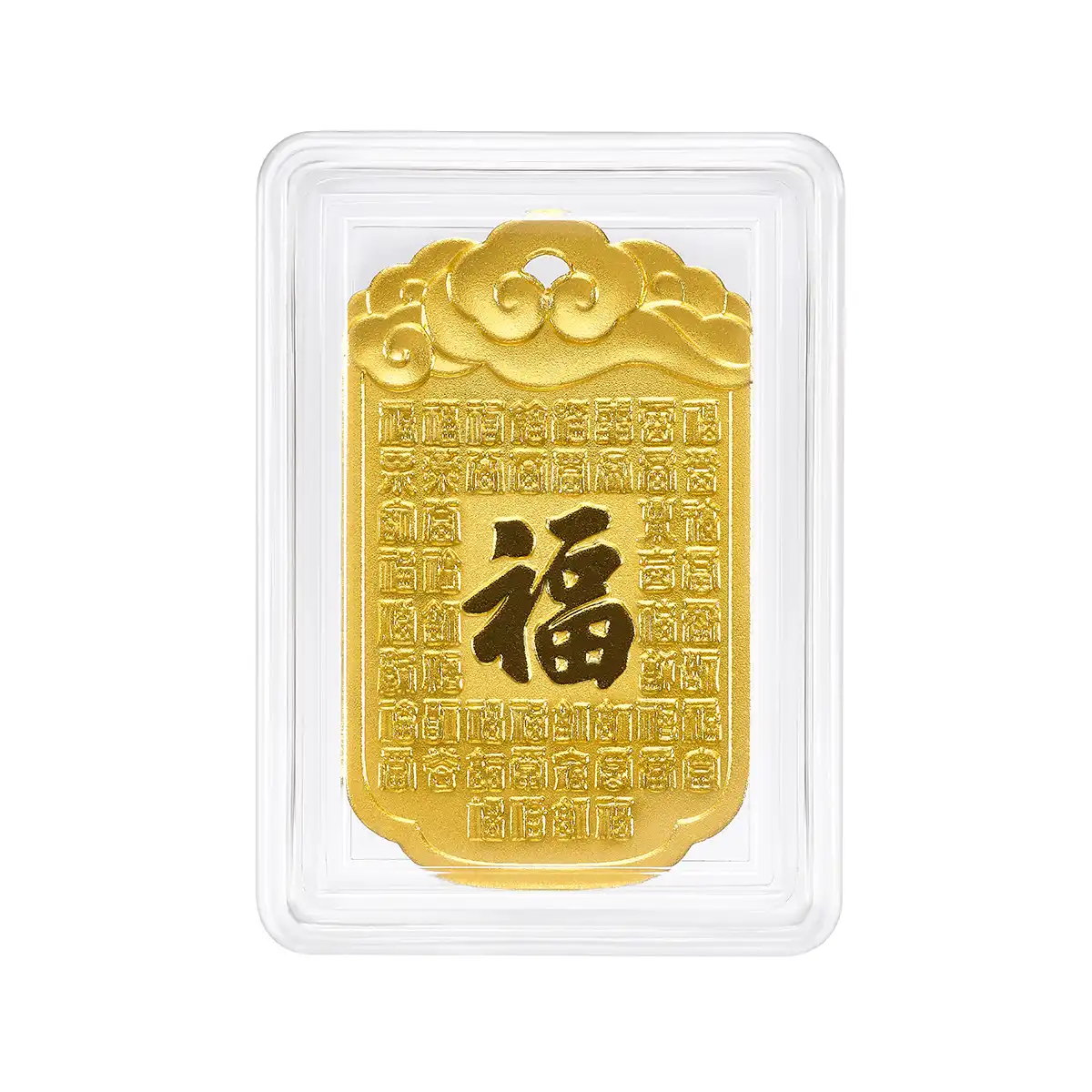 $t('六福珠寶')黄金金条 - "福满顺遂"999.9黄金金条（可佩戴）
