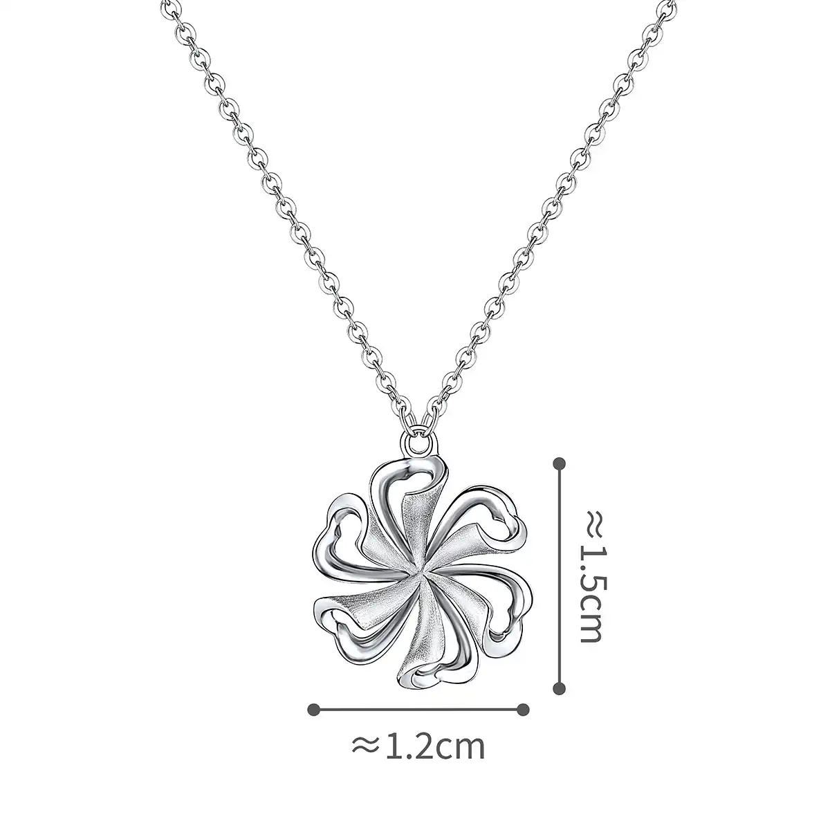 六福珠寶鉑金頸鏈 - "心悅如花"950鉑金頸鏈