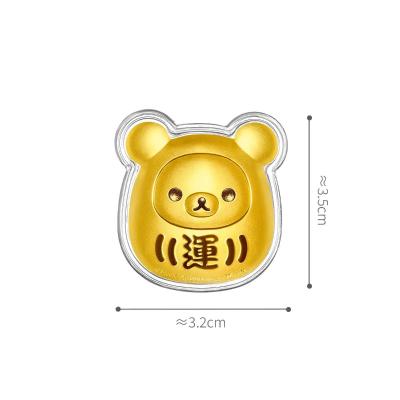 六福珠寶黃金工藝品 - "運"999.9黃金工藝品