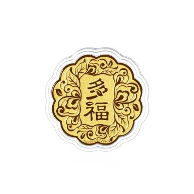 六福珠寶黃金工藝品 - "多福"999.9黃金工藝品