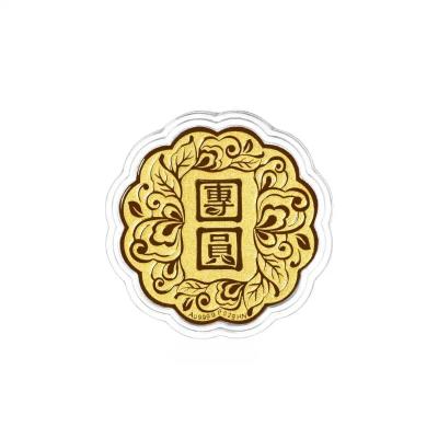 六福珠寶黃金工藝品 - "團圓"999.9黃金工藝品