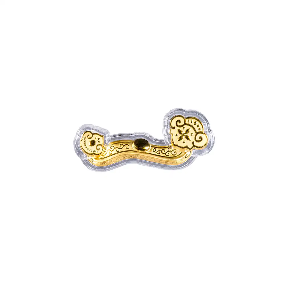 六福珠寶黃金工藝品 - "如意"999.9黃金工藝品