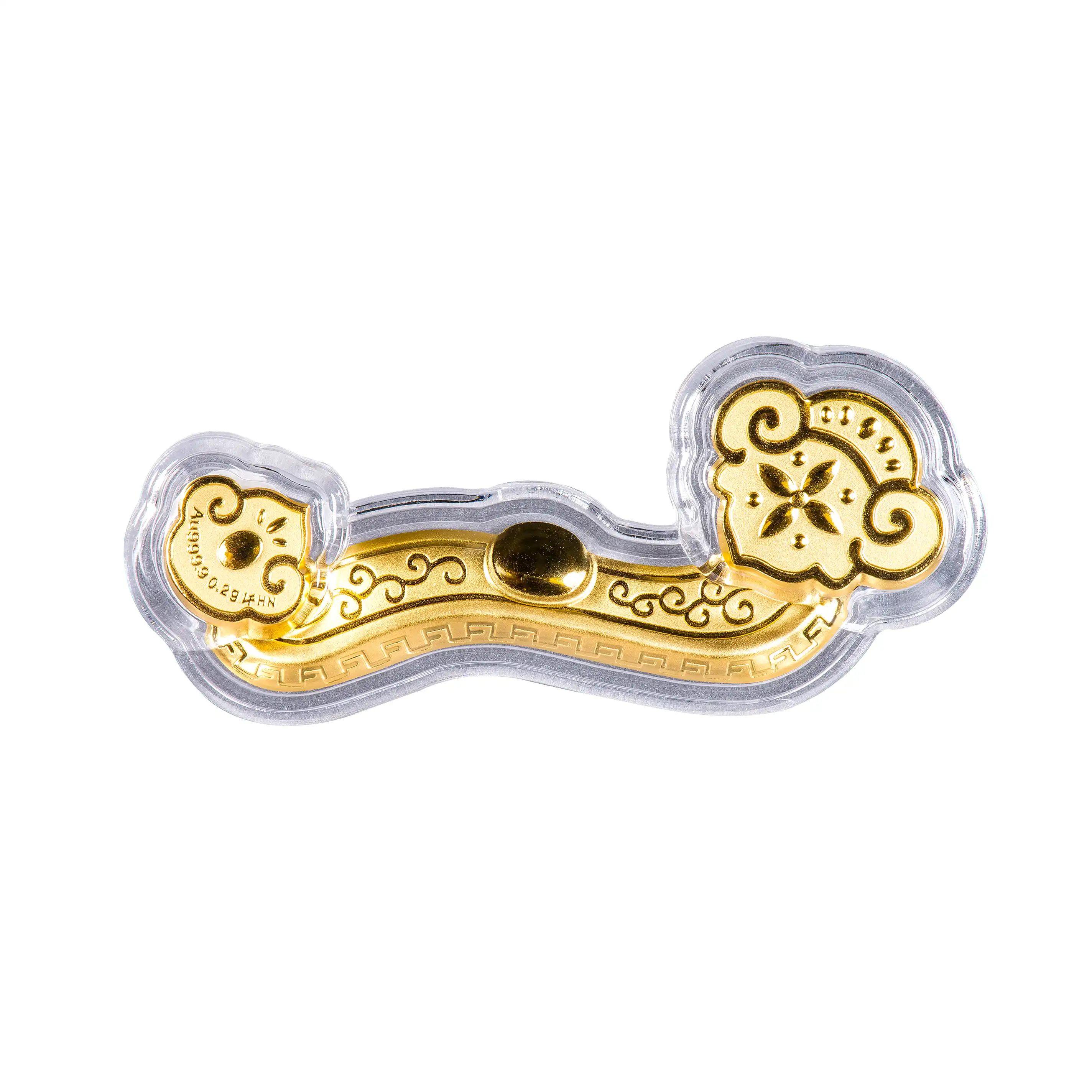 六福珠寶黃金工藝品 - "如意"999.9黃金工藝品
