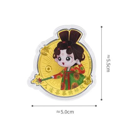 六福珠寶黃金工藝品 - "唐小妹"999足金多功能工藝品