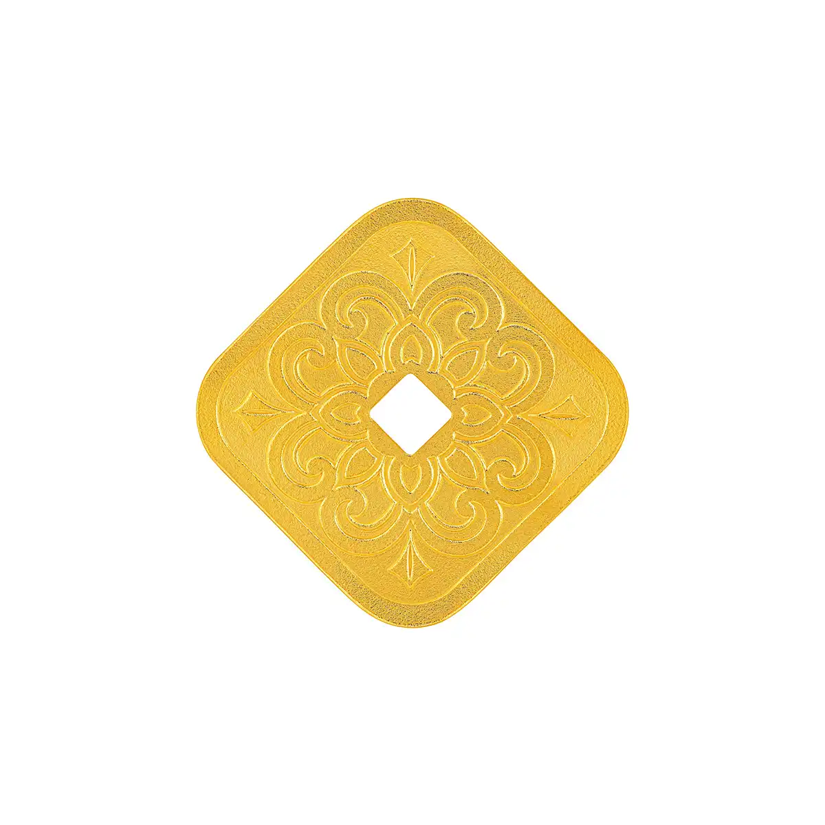 $t('六福珠寶')黄金工艺品 - “有钱花”999.9黄金金章