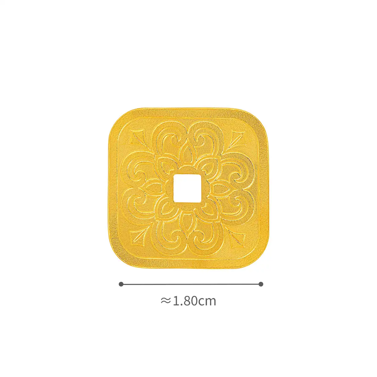 六福珠宝黄金工艺品 - “有钱花”999.9黄金金章
