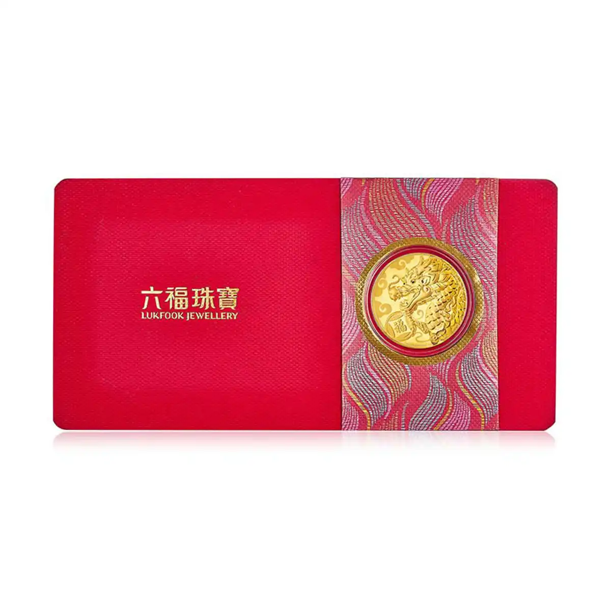 六福珠寶黃金工藝品 - "接龍獻福"999.9黃金工藝品