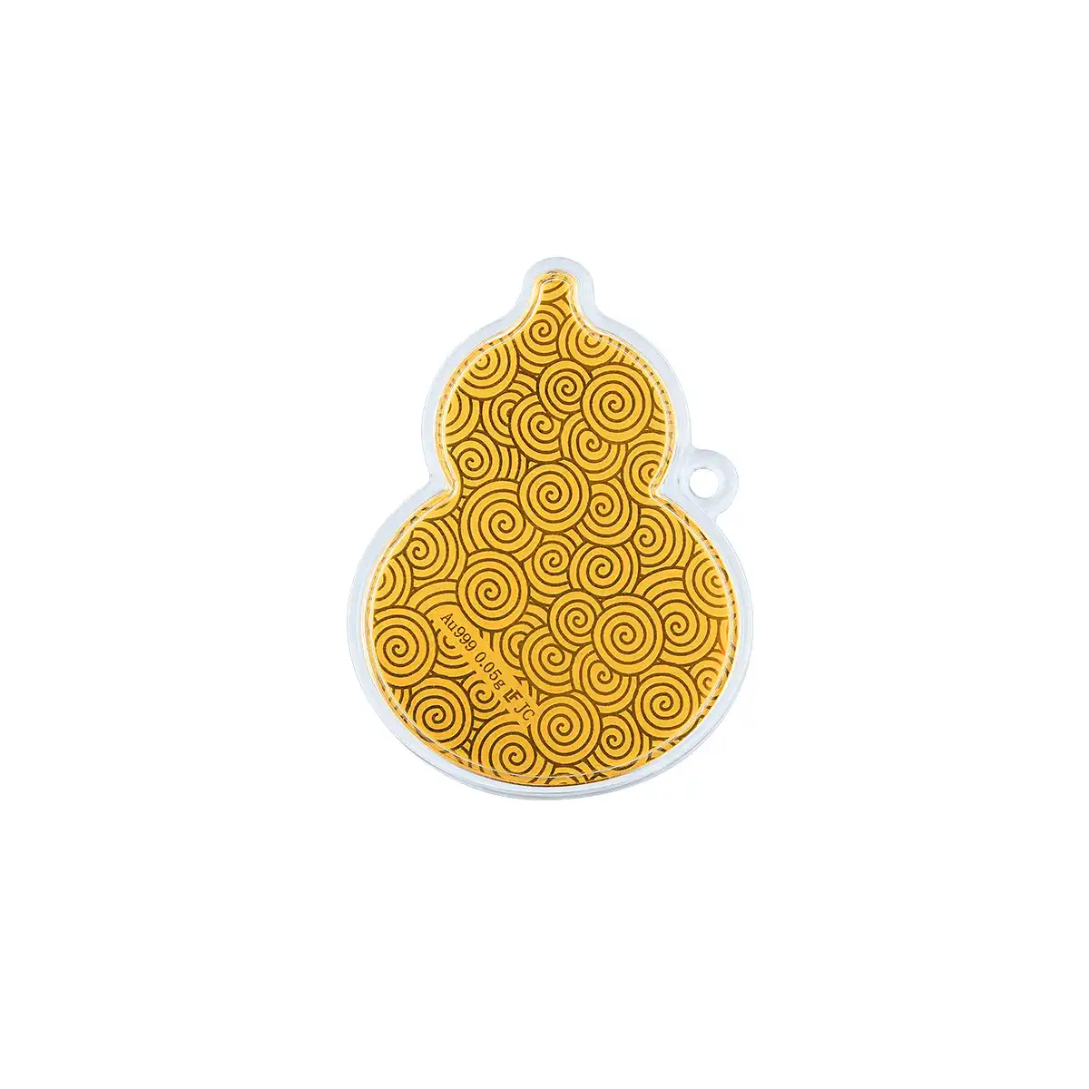 六福珠宝黄金工艺品 - "一鸣惊人小金刚"999足金多功能工艺品