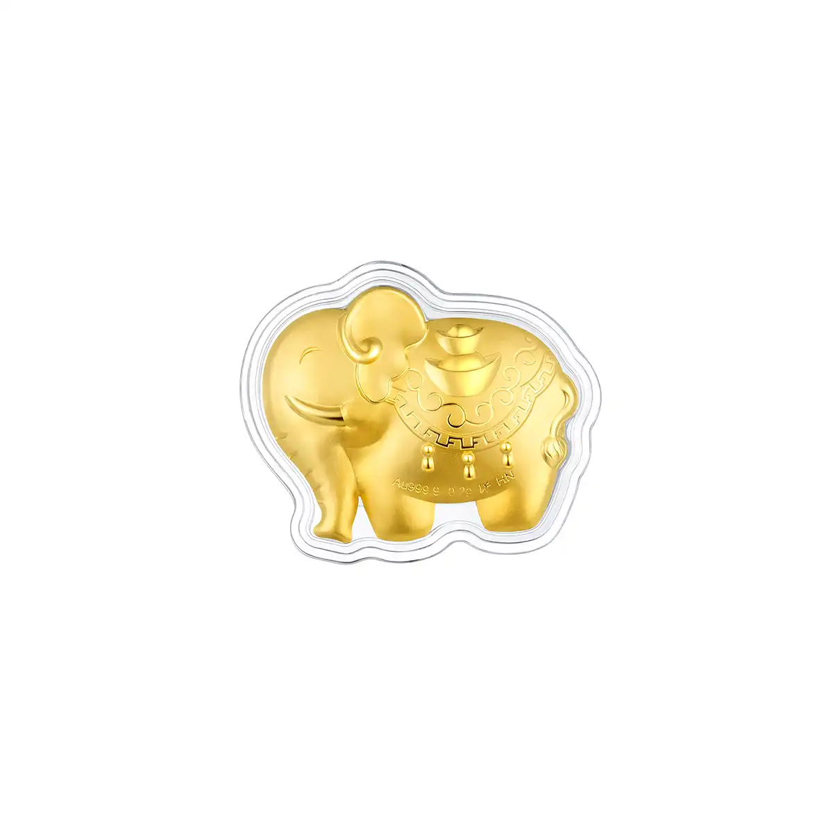 $t('六福珠寶')黄金工艺品 - “大象”999.9黄金工艺品