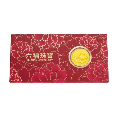 六福珠寶黃金工藝品 - “招財納福”999.9黃金工藝品