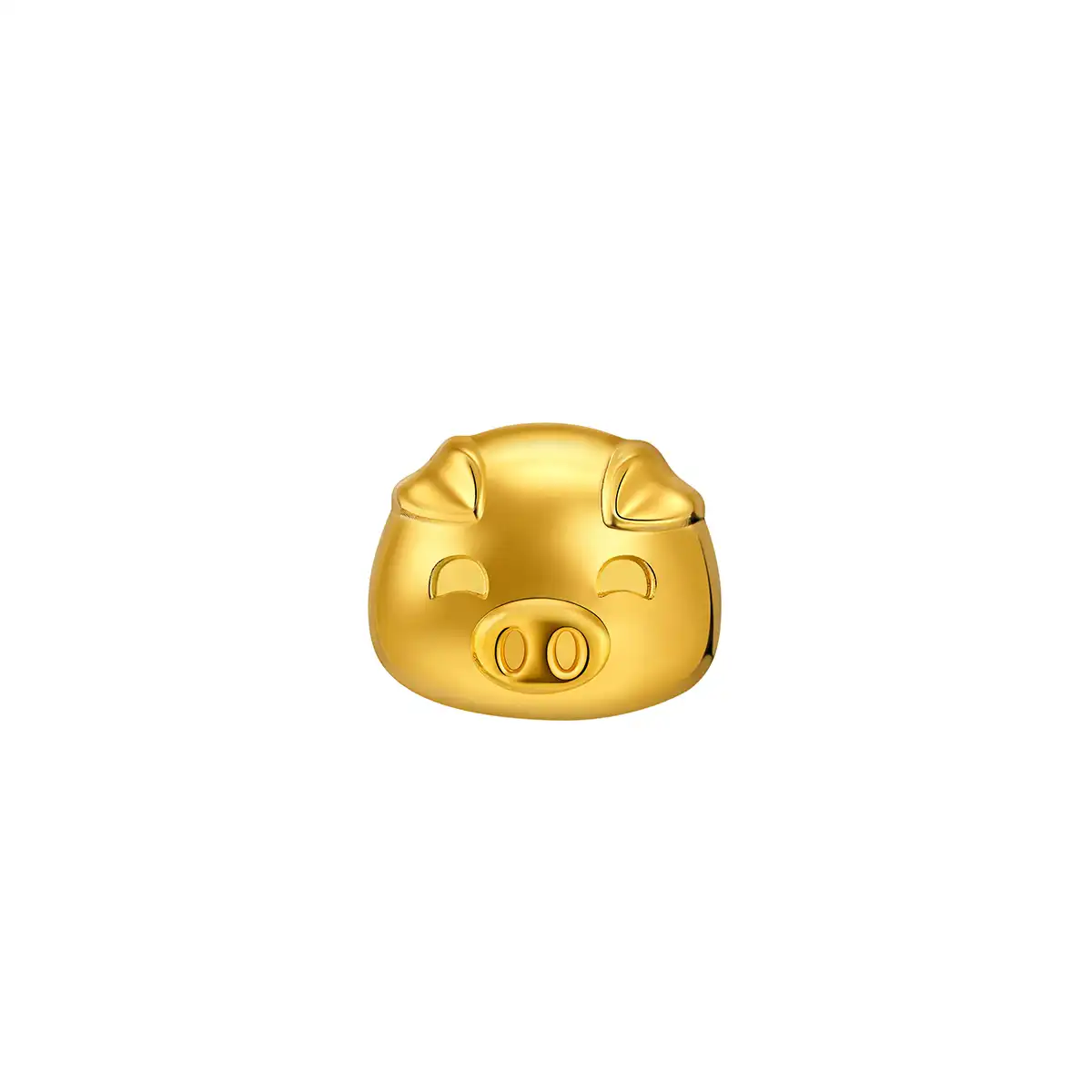 $t('六福珠寶')黃金金豆子 - “金豬”999.9黃金(1克)–附送木塞玻璃瓶